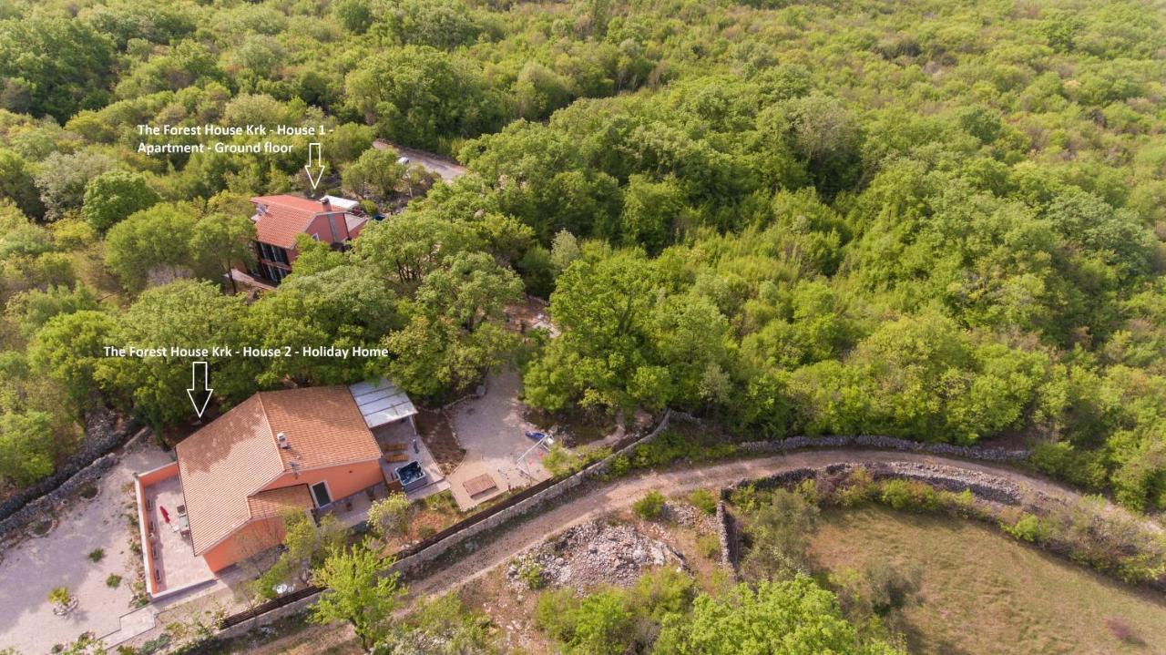 The Forest House Krk 2 Kras Dış mekan fotoğraf