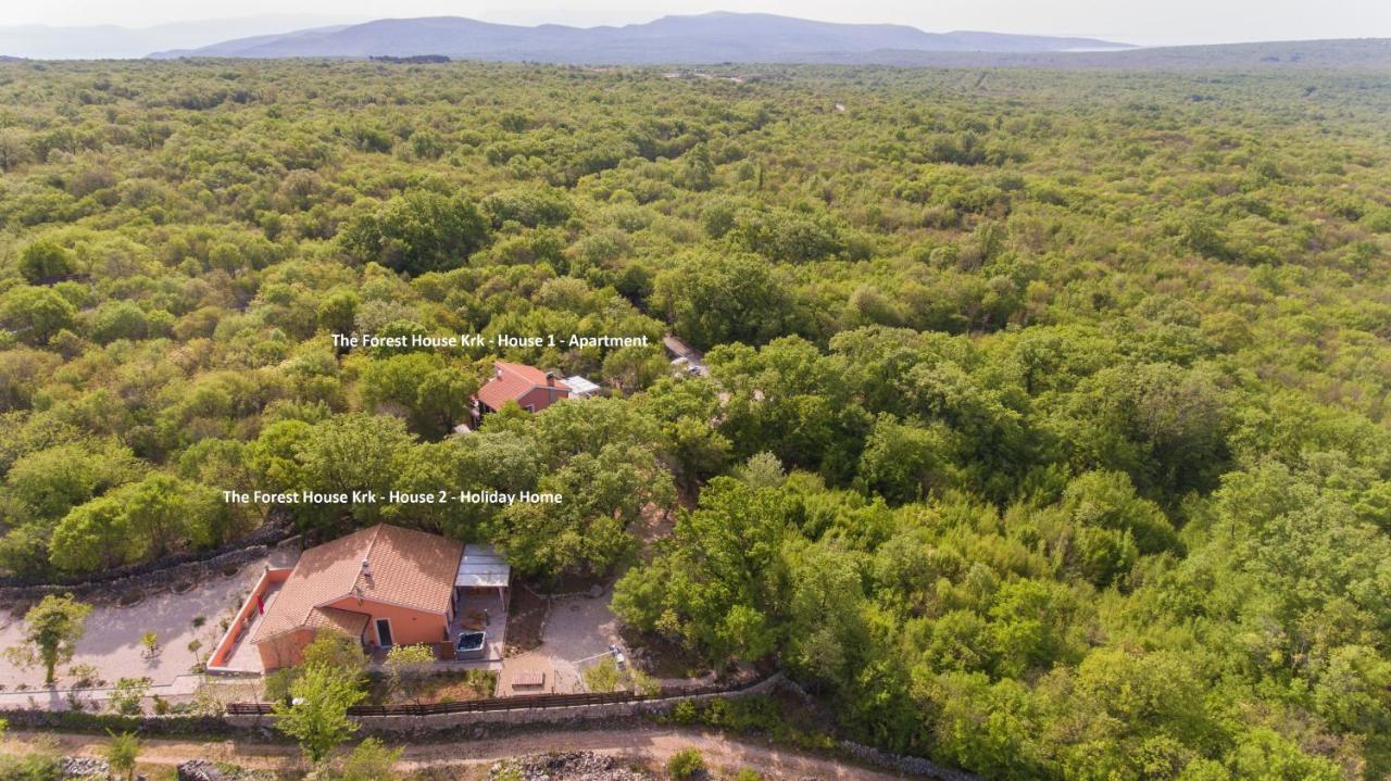 The Forest House Krk 2 Kras Dış mekan fotoğraf