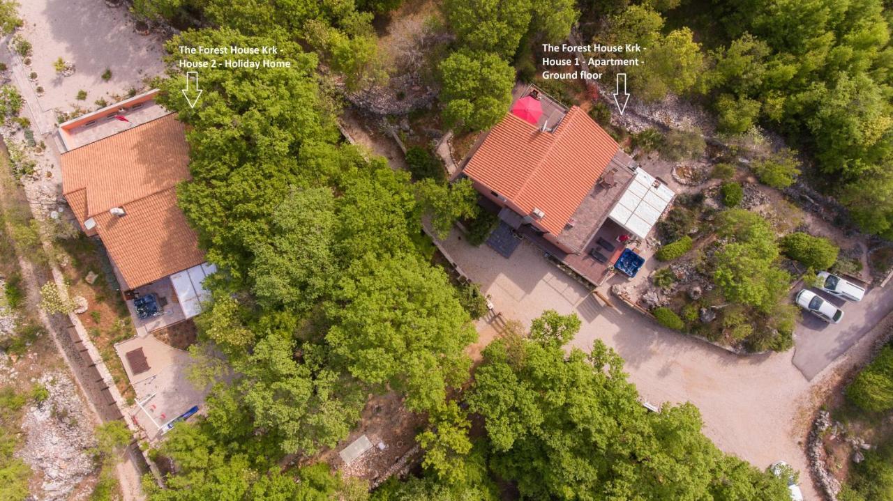 The Forest House Krk 2 Kras Dış mekan fotoğraf